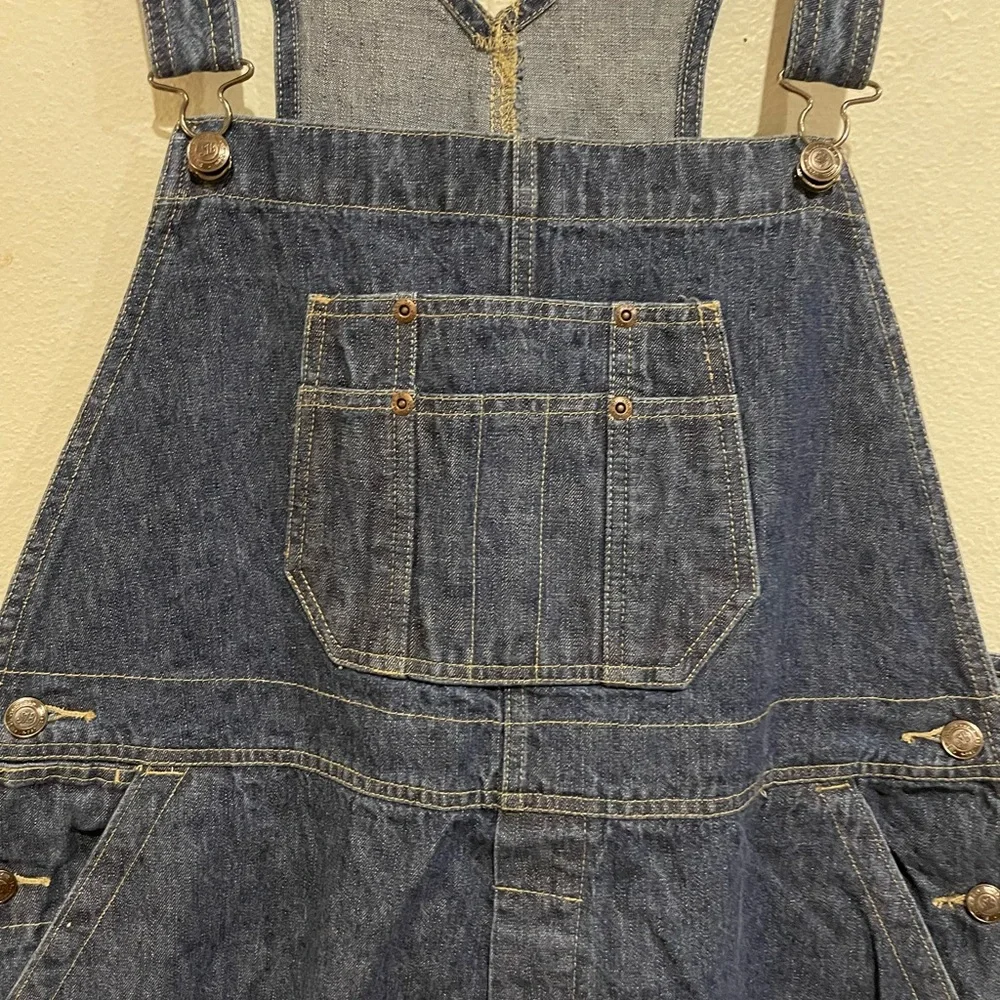 Women’s St John’s Bay Blue Denim Overalls - Picture 2 of 5